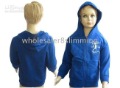 Boys' Cotton Long Sleeve Zipper Hooded Cardigan