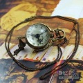 Copper With Chain Round Shape Pocket Watches