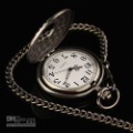 Round Shape Stainless Steel With Chain Pocket Watches