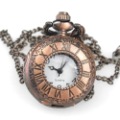 10X Antique Style 18 Century Steel Case Pocket Watch Retro 1277