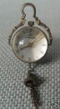 Clock Shape Stainless Steel With Small Decorations Pocket Watches