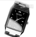 Black Stainless Steel With Diamond In Pocket Watches