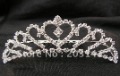 Heart Design Full Rhinestone Bridal Wedding Hair Crown Tiara