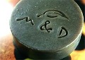 Round Shape Children Natural Handmade Stamps Soap For Basic Cleaning
