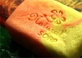 Children Rectangle Natural Handmade Stamps Soap For Basic Cleaning