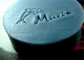 Round Shape Natural Handmade Stamps Soap For Basic Cleaning