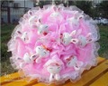 Valentine's Day Romantic & Lovely Rabbit Flower Bouquet