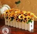 European Country Style Sunflower Decorative Flowers