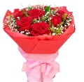 Fresh Flower Bouquet Rose Decorative Flowers Valentine's Day Gift