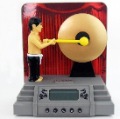 Bruce Lee Kung Fu Creative Gong Alarm Table Clock
