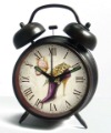 Antique Iron High-heeled Alarm Table Clock