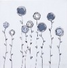 Light Colour Simple Flower Design Handmade Canvas Oil painting