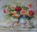Best Selling 100% Hand - Made Classical Flower Oil Painting