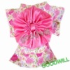 Pet Kimono Fashion Style Flowers Pet Clothes