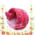 Red Cute Pet Very Warm Winter Hamburger Bed