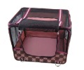 Pink Density Nylon Cloth Folding Pet Box