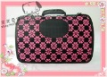 Full Zipper Waterproof Flower Print Pet Carrier