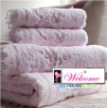 Super Soft Cotton Embroidery Lace Bath Towels
