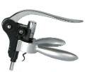 High - Class Bottle Opener Kirsite Silvery with Black Bottle Openers