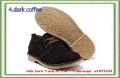 Men's Anti-fur Suede Leather Rubber-soled Wearproof Flexible Shock-absorbing Insoles Shoes
