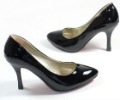 Fashion Women's PU Insole Red and Black High Heel Dress Shoes