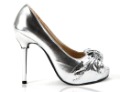 Women High Heels Pumps Fashion Fish Toe With Bow Tie Bridal Shoes