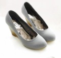 Women's Round Head Comfortable Wedge High-heeled Shoes