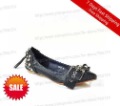 Women's Cusp PU Roman-style Slip-on Loafers With Buckle