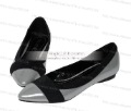 Women's Elegant Pointed PU Waterproof Wear-resisting Flat Loafers