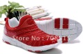 Durable Soft Cowskin Red Baby Sneakers Shoes