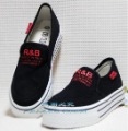 Women's Flat Bottom Canvas Rubber Sole Heavy-bottom Shoes