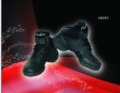 Black Rubber Comfortable Waterproof Antiskid Dance Shoes