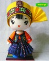 "Zhuang Boy" Handmade Ethnic Doll Toy Partner Doll Home Decoration