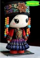 "Mongolian" Handmade Ethnic Doll Toy Car Decoration Handicrafts Wedding Doll