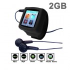 Amanda49 UAD AD666 2GB Silicone Shell FM E-book High Fidelity Sound Recorder MP4 Watch
