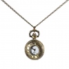 Amanda49 Antique Style Roman Pocket Watch With Chain Belt
