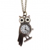 Amanda49 Style DBS Europe Owl Design Copper Pocket Watch