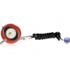 Amanda49 Stylish Os.Dandon Zipper Designed Wrist Watch with Keychain & Necklace Chain for Female - Red