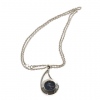 Amanda49 Stylish 4 Hour Marks Pocket Watch with Chain Belt