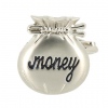 Amanda49 Purse Keychain Watch (Silver)