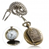Amanda49 Exquisite Style Quartz Pocket Watch with Chain for Gift