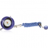 Amanda49 Stylish Os.Dandon Zipper Designed Wrist Watch with Keychain & Necklace Chain for Female - Blue