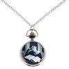 Amanda49 Style M110 Europe Pattern Design Pocket Watch with Mirror