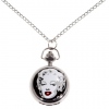 Amanda49 Style M112 Europe Pattern Design Pocket Watch with Mirror