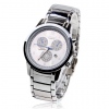Amanda49 Stylish Men's Analogue Quartz Wrist Watch with White Dial & Date Display - White