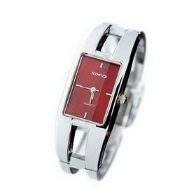 Amanda49 Woman's Stainless Steel Band and Case Quartz Wristwatch Watch
