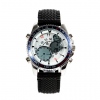 Amanda49 Stylish and Special Round Time Design Numeral Watch 037 (Black)