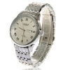 Amanda49 Chic Man's Leisure Quartz Watch w/ Calendar and Week Displaying (White)