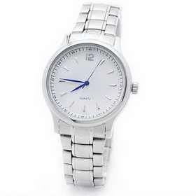 Amanda49 Leisure 12 Strips Hour Marks&Stainless Steel Band Watch