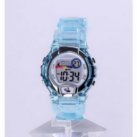 Amanda49 Fashion and Popular Wrist Watch with Calendar (Light Blue)